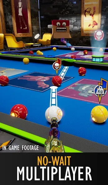 Pool Blitz бесплатно на Андроид — мод: Безлимитные монеты и все уровни — скриншот 3 Pool Blitz бесплатно на Андроид — мод: Безлимитные монеты и все уровни — скриншот 3