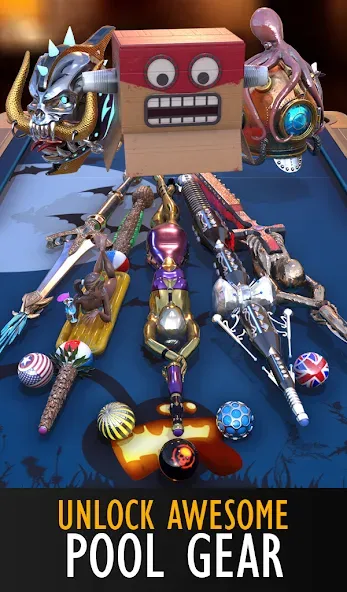 Pool Blitz бесплатно на Андроид — мод: Безлимитные монеты и все уровни — скриншот 5 Pool Blitz бесплатно на Андроид — мод: Безлимитные монеты и все уровни — скриншот 5