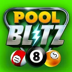 Pool Blitz бесплатно на Андроид — мод: Безлимитные монеты и все уровни