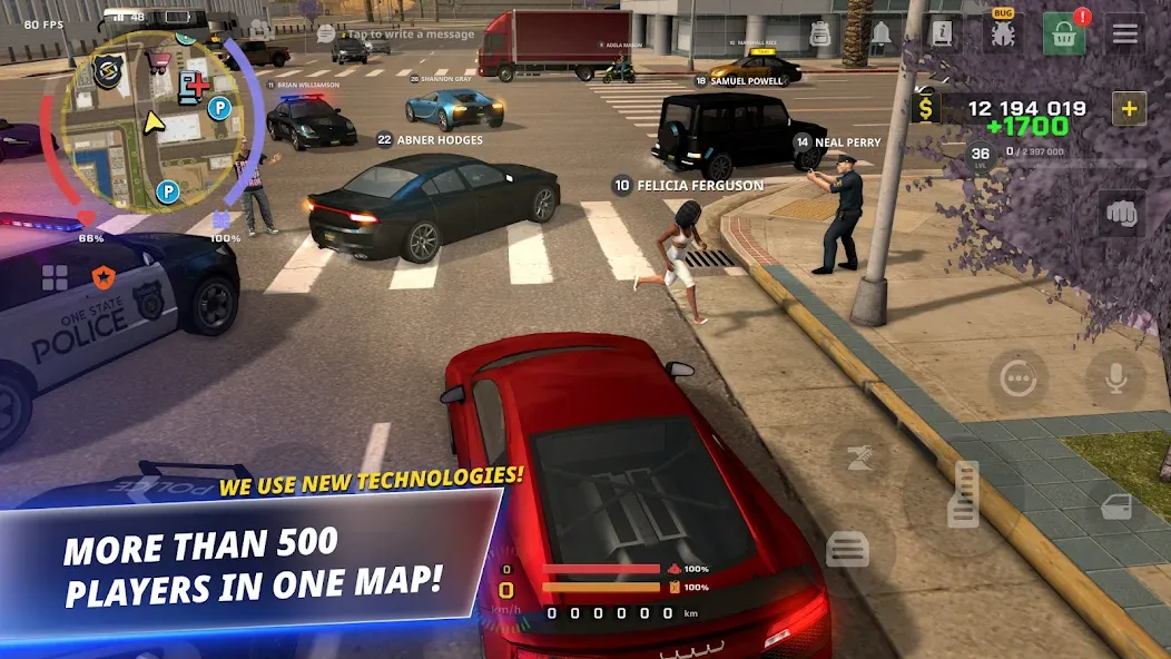 One State RP - Life Simulator MOD APK скачать на Андроид — Безлимитные деньги и премиум доступ — скриншот 1