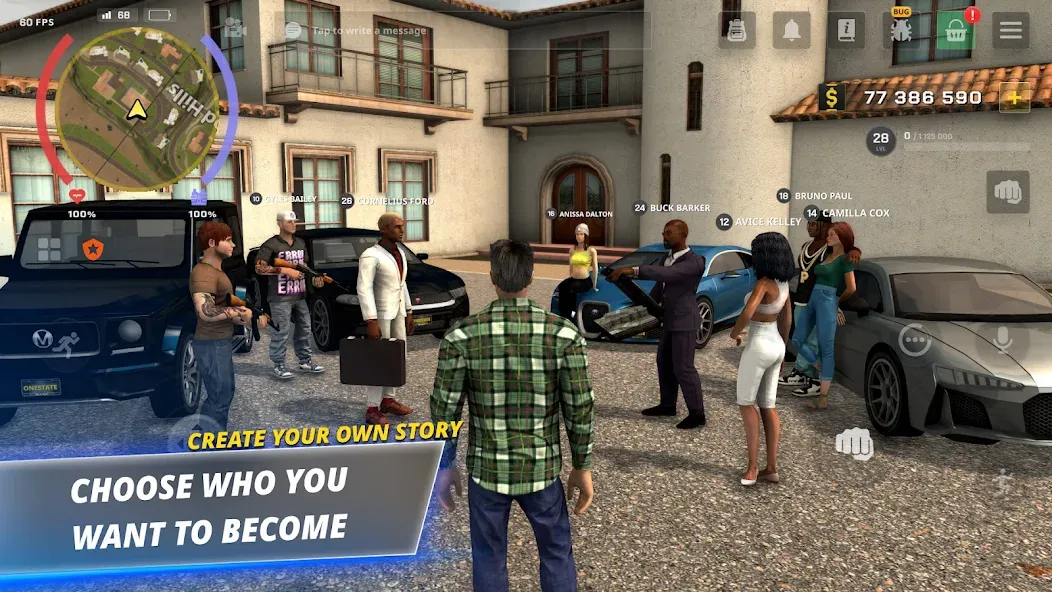 One State RP - Life Simulator MOD APK скачать на Андроид — Безлимитные деньги и премиум доступ — скриншот 4