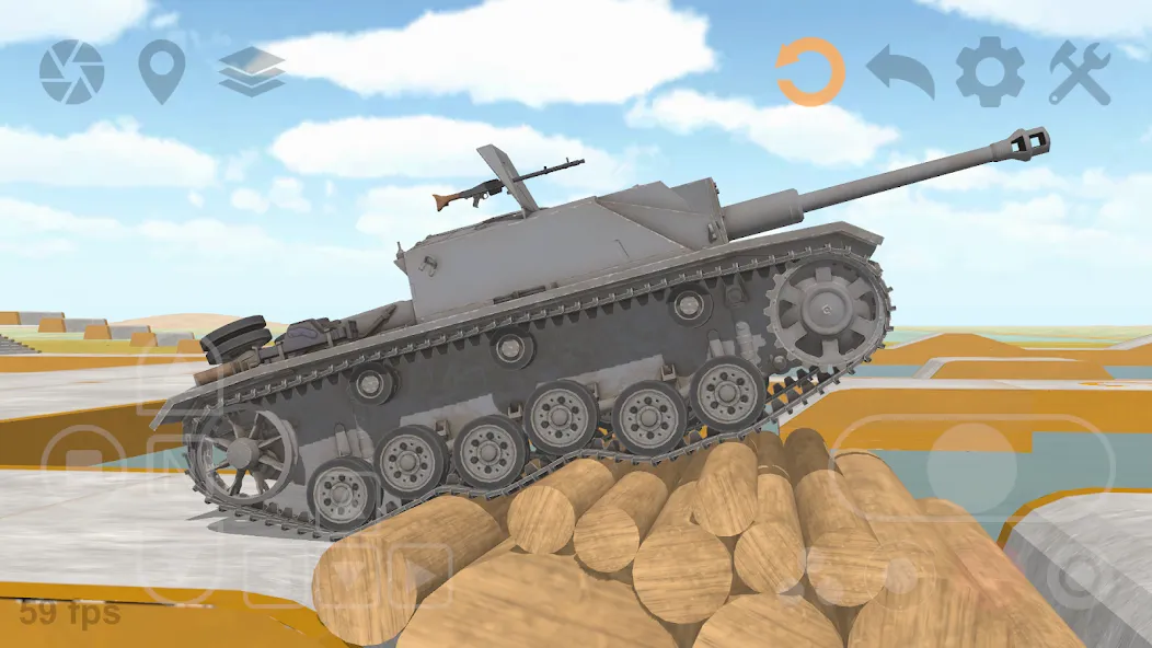 Скачать взлом Tank Physics Mobile Vol.3 — Улучшенная физика и танки — скриншот 3 Скачать взлом Tank Physics Mobile Vol.3 — Улучшенная физика и танки — скриншот 3