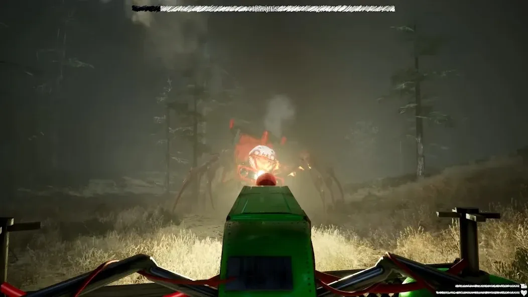 Choo Choo Spider Monster Train бесплатно на Андроид — мод: Безлимитные деньги и все уровни — скриншот 1