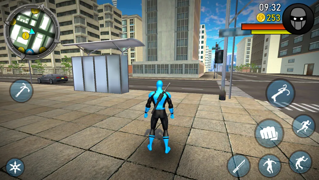 Скачать мод Blue Ninja : Superhero Game — Безлимитные деньги и все уровни открыты — скриншот 4 Скачать мод Blue Ninja : Superhero Game — Безлимитные деньги и все уровни открыты — скриншот 4