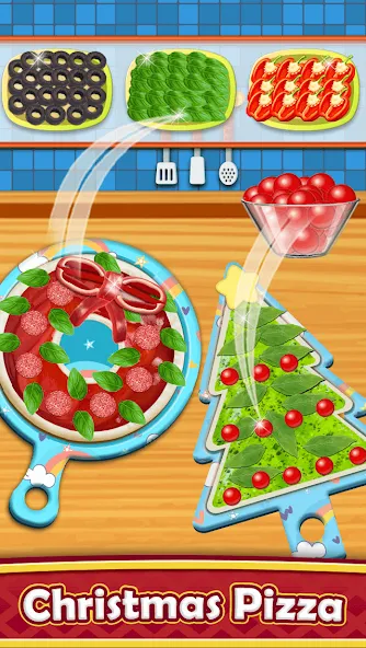 Pizza Maker - Cooking Games бесплатно на Андроид — мод: Безлимитные деньги и всё открыто — скриншот 3
