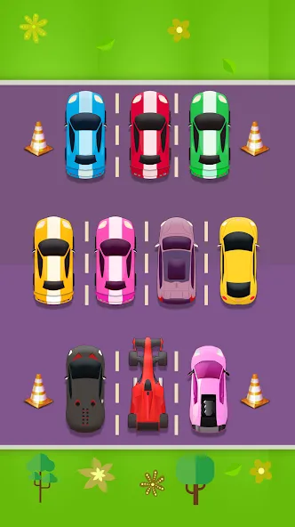 Kids Racing, Racecar Boy Girl на телефон — скачать мод: Без рекламы и все машины открыты — скриншот 2
