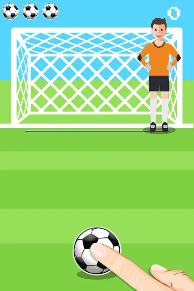 Penalty Shootout Game Offline — последняя версия с модом (Безлимитные монеты и разблокированы все уровни) — скриншот 4