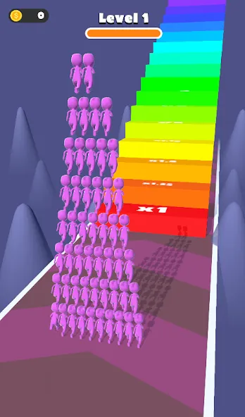 Count Masters: Crowd Runner 3D взлом APK — Безлимитные деньги и все уровни — скриншот 3 Count Masters: Crowd Runner 3D взлом APK — Безлимитные деньги и все уровни — скриншот 3