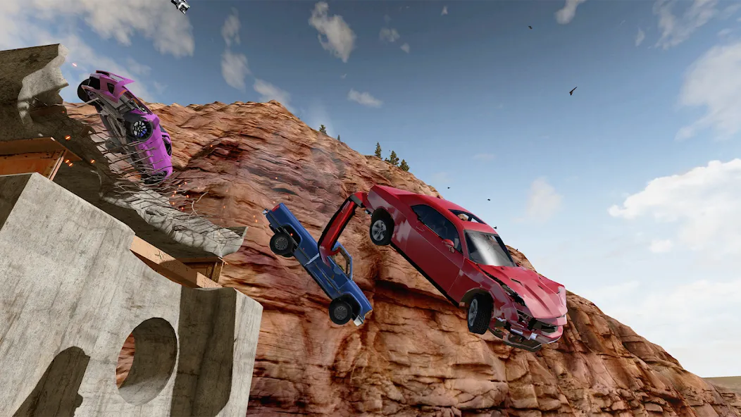 Скачать RCC - Real Car Crash Simulator последней версии — Безлимитные деньги и все машины — скриншот 3 Скачать RCC - Real Car Crash Simulator последней версии — Безлимитные деньги и все машины — скриншот 3
