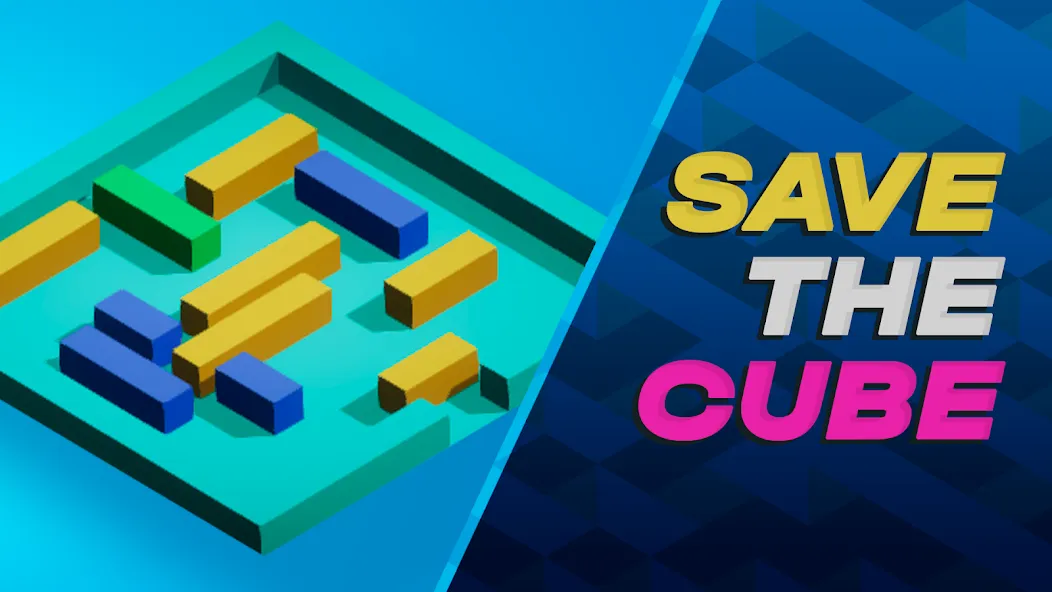 Cube Escape Room 3D Puzzle взломанный APK — Без рекламы и все уровни открыты — скриншот 2