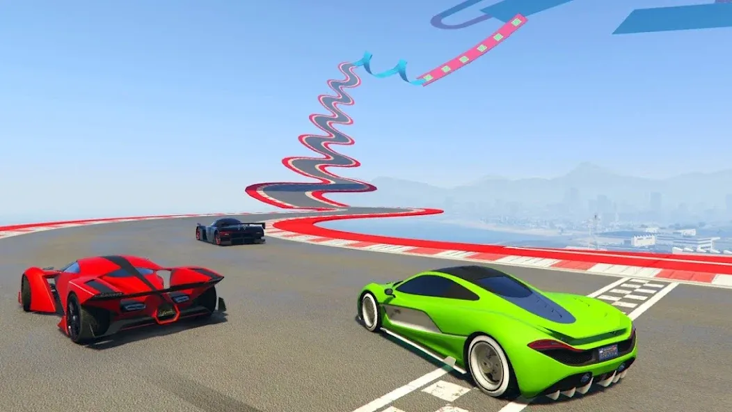Скачать Mega Ramp Car Offline Games Mod APK — Безлимитные деньги и все машины — скриншот 3 Скачать Mega Ramp Car Offline Games Mod APK — Безлимитные деньги и все машины — скриншот 3