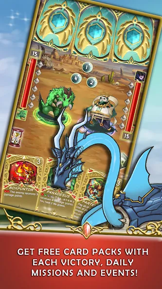 Скачать мод Crystal Soul - TCG Card Battle — Безлимитные деньги и все карты — скриншот 5 Скачать мод Crystal Soul - TCG Card Battle — Безлимитные деньги и все карты — скриншот 5