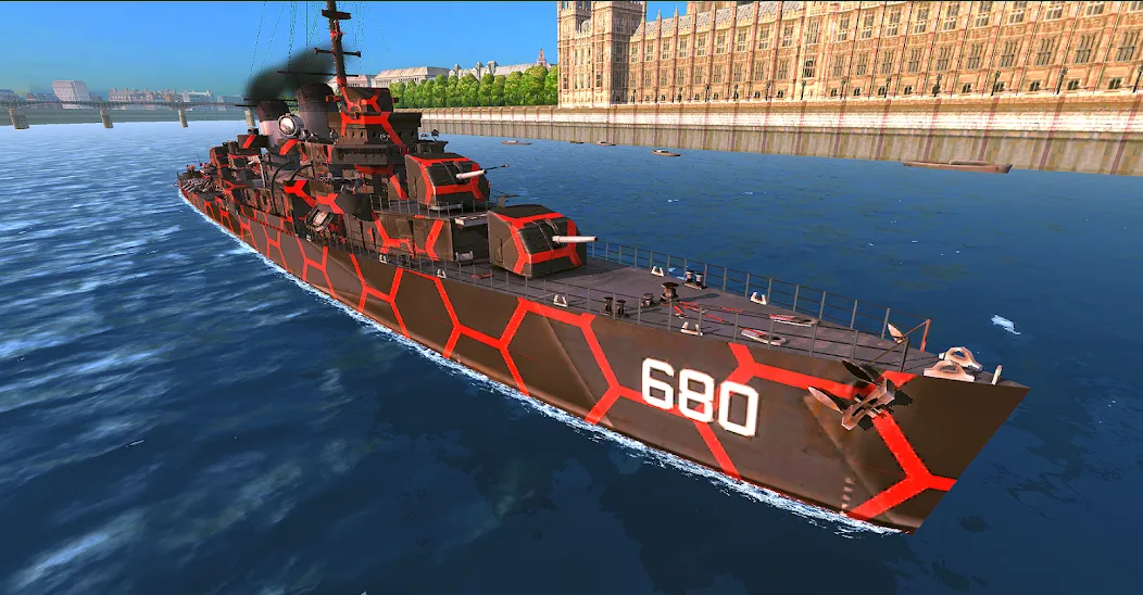 Battle of Warships: Online — Безлимитные деньги и все корабли, скачать мод APK — скриншот 1 Battle of Warships: Online — Безлимитные деньги и все корабли, скачать мод APK — скриншот 1