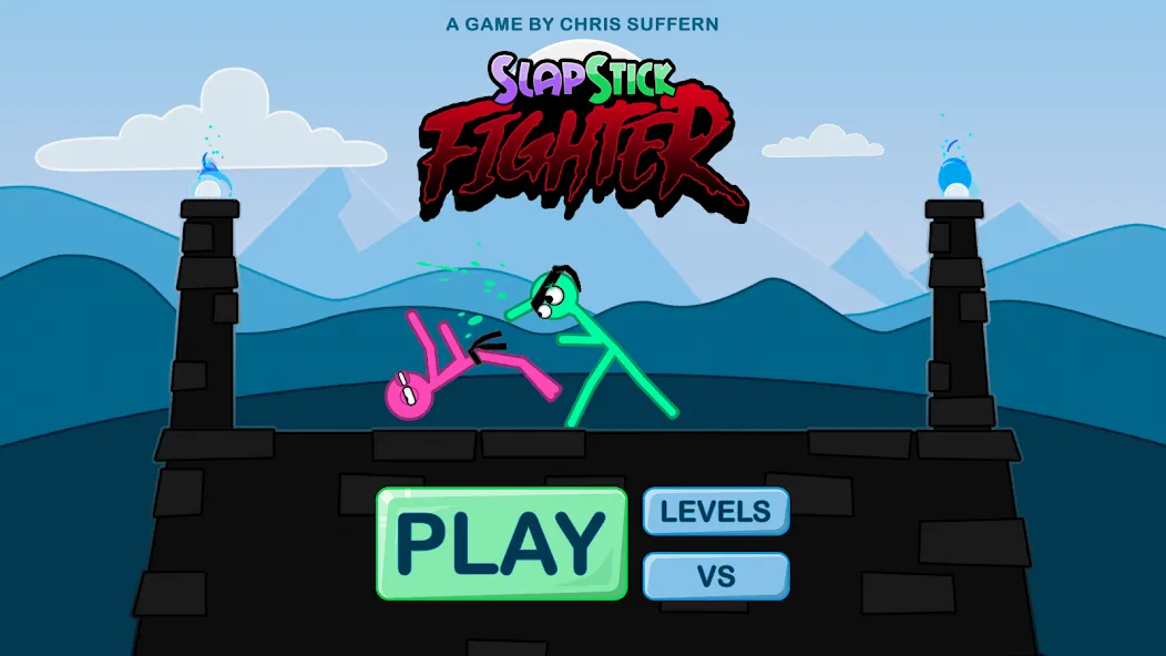 Slapstick Fighter - Fight Game бесплатно на Андроид — мод: Разблокированы все бойцы и уровни — скриншот 1 Slapstick Fighter - Fight Game бесплатно на Андроид — мод: Разблокированы все бойцы и уровни — скриншот 1