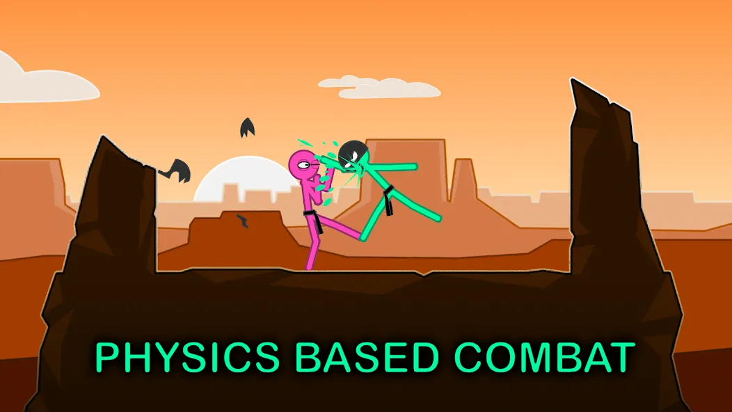 Slapstick Fighter - Fight Game бесплатно на Андроид — мод: Разблокированы все бойцы и уровни — скриншот 2 Slapstick Fighter - Fight Game бесплатно на Андроид — мод: Разблокированы все бойцы и уровни — скриншот 2