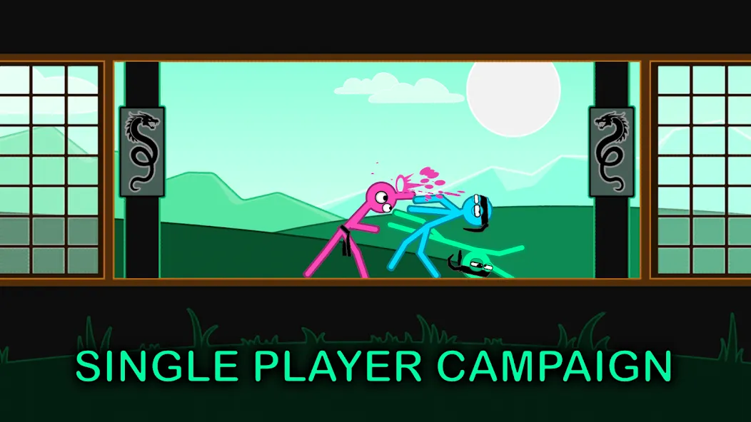 Slapstick Fighter - Fight Game бесплатно на Андроид — мод: Разблокированы все бойцы и уровни — скриншот 3 Slapstick Fighter - Fight Game бесплатно на Андроид — мод: Разблокированы все бойцы и уровни — скриншот 3