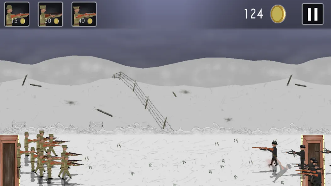 Trenches of Europe 2 MOD APK: Безлимитные деньги и оружие — скриншот 2