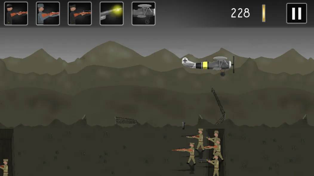 Trenches of Europe 2 MOD APK: Безлимитные деньги и оружие — скриншот 3