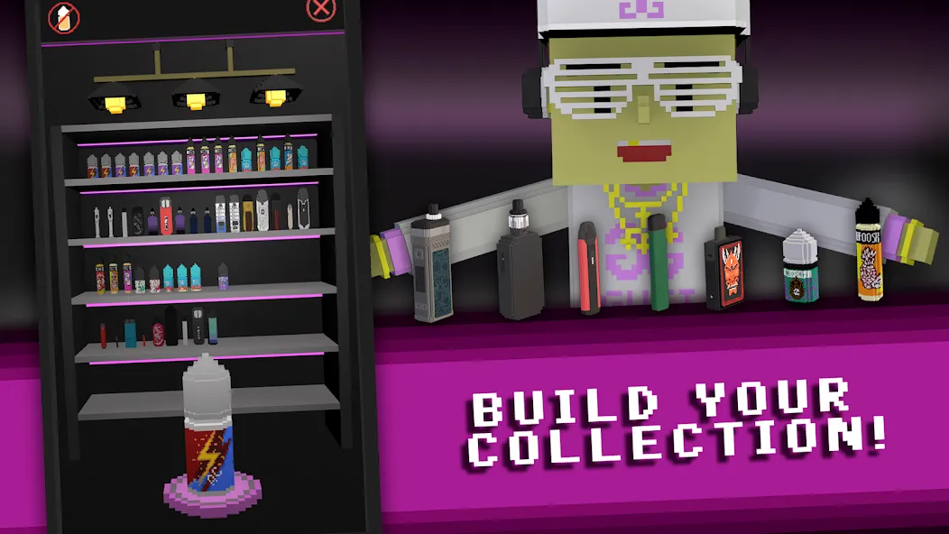 Скачать Vape Boss: Shop Simulator 3D — Безлимитные деньги и ресурсы — скриншот 2 Скачать Vape Boss: Shop Simulator 3D — Безлимитные деньги и ресурсы — скриншот 2