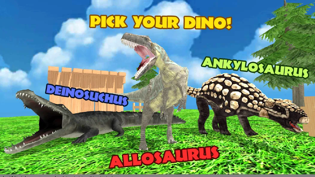 Dino Battle Arena Lost Kingdom — Много денег и все динозавры открыты, скачать мод APK — скриншот 1