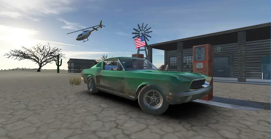 Classic American Muscle Cars 2 взломанный APK — Безлимитные деньги и тюнинг — скриншот 3 Classic American Muscle Cars 2 взломанный APK — Безлимитные деньги и тюнинг — скриншот 3