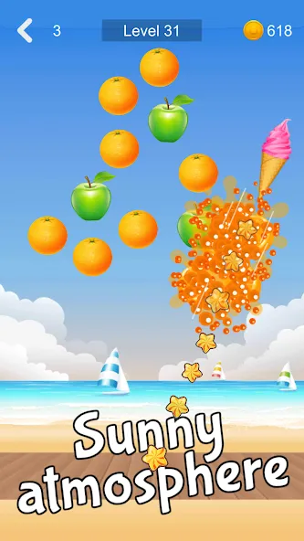 Fruit Sniper MOD APK скачать на Андроид — Безлимитные монеты и усиленное оружие — скриншот 5