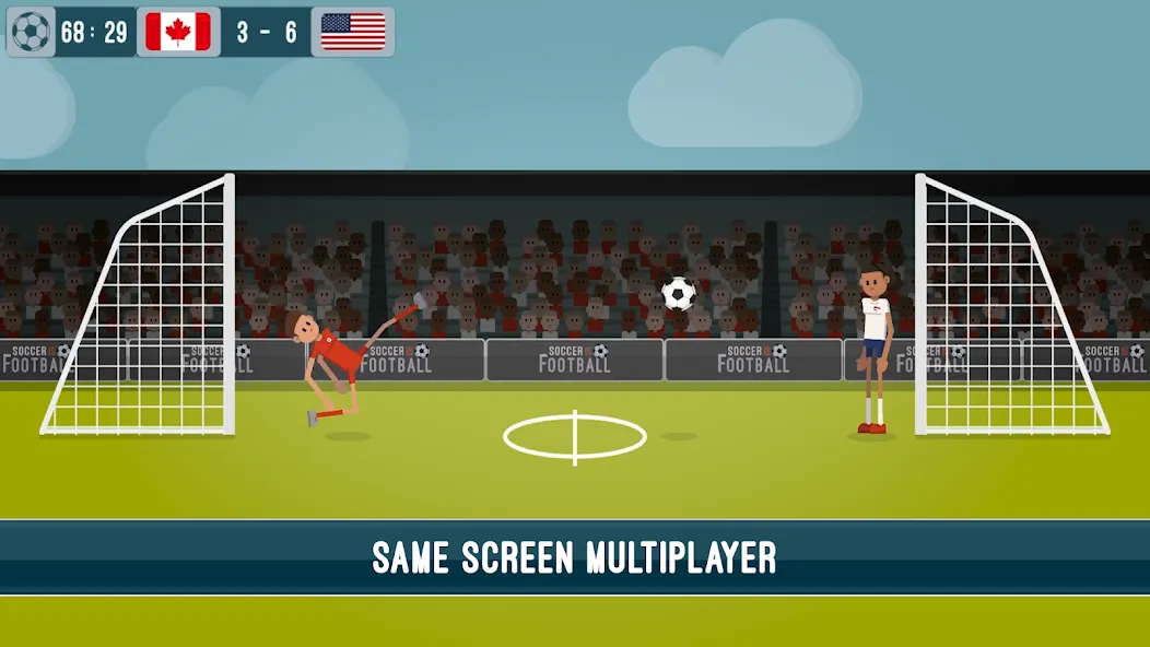 Soccer Is Football — скачать мод: Разблокированы все команды и режимы — скриншот 2 Soccer Is Football — скачать мод: Разблокированы все команды и режимы — скриншот 2