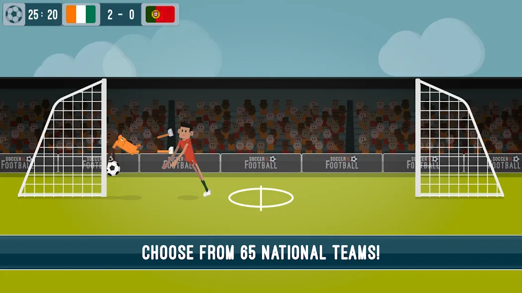 Soccer Is Football — скачать мод: Разблокированы все команды и режимы — скриншот 3 Soccer Is Football — скачать мод: Разблокированы все команды и режимы — скриншот 3