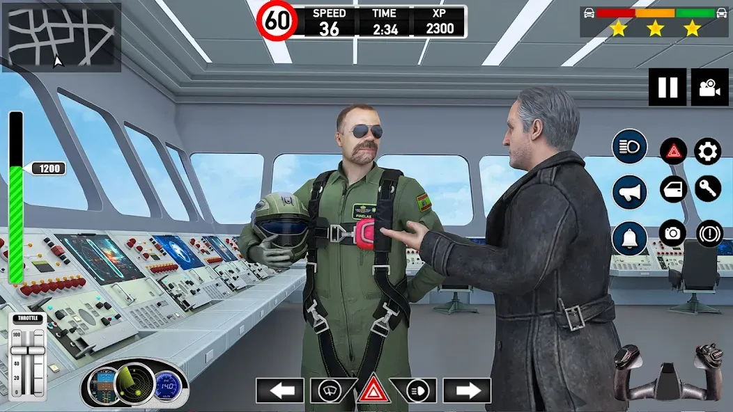 Plane Pilot Flight Simulator на телефон — скачать мод: Безлимитное топливо и все самолёты — скриншот 4 Plane Pilot Flight Simulator на телефон — скачать мод: Безлимитное топливо и все самолёты — скриншот 4
