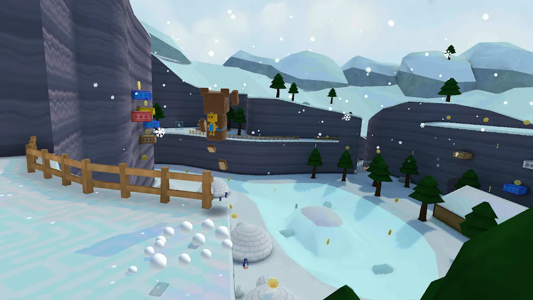 Скачать взлом Super Bear Adventure — Безлимитные монеты и открытые уровни — скриншот 2