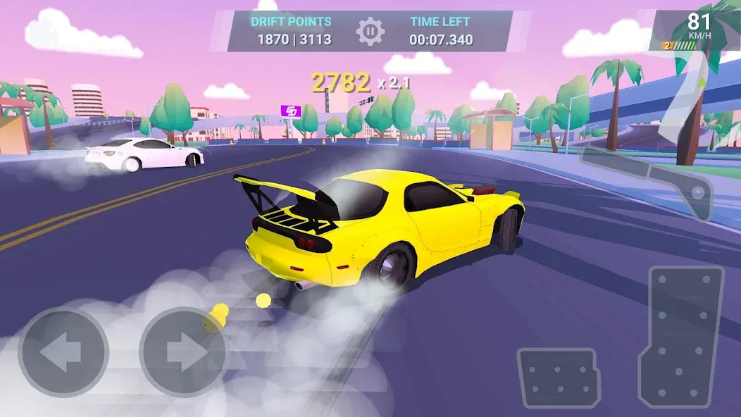 Скачать Drift Clash Online Racing мод — Безлимитные деньги и все машины открыты — скриншот 3