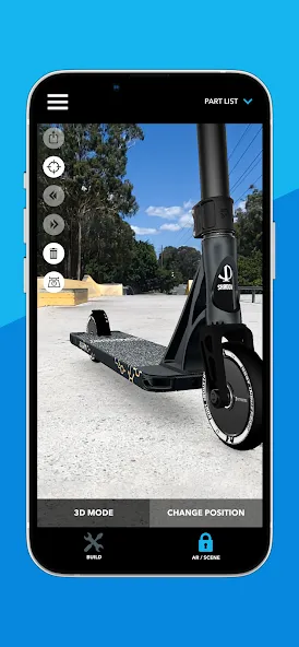 Мод Scooter 3D custom builder — Безлимитные деньги и все детали открыты, скачать APK — скриншот 4
