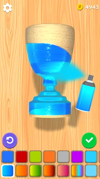 Скачать Wood Turning 3D - Carving Game Mod APK — Безлимитные деньги и все инструменты открыты — скриншот 4 Скачать Wood Turning 3D - Carving Game Mod APK — Безлимитные деньги и все инструменты открыты — скриншот 4