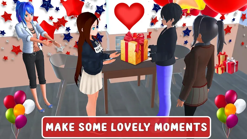 Скачать Anime High School Love Story мод — Романтические приключения без ограничений — скриншот 4 Скачать Anime High School Love Story мод — Романтические приключения без ограничений — скриншот 4