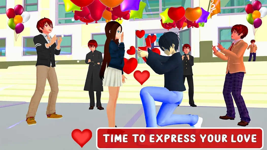 Скачать Anime High School Love Story мод — Романтические приключения без ограничений — скриншот 5 Скачать Anime High School Love Story мод — Романтические приключения без ограничений — скриншот 5