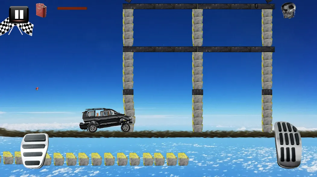 Car Crash 2d на телефон — скачать мод: Разблокированы все машины и трассы — скриншот 2