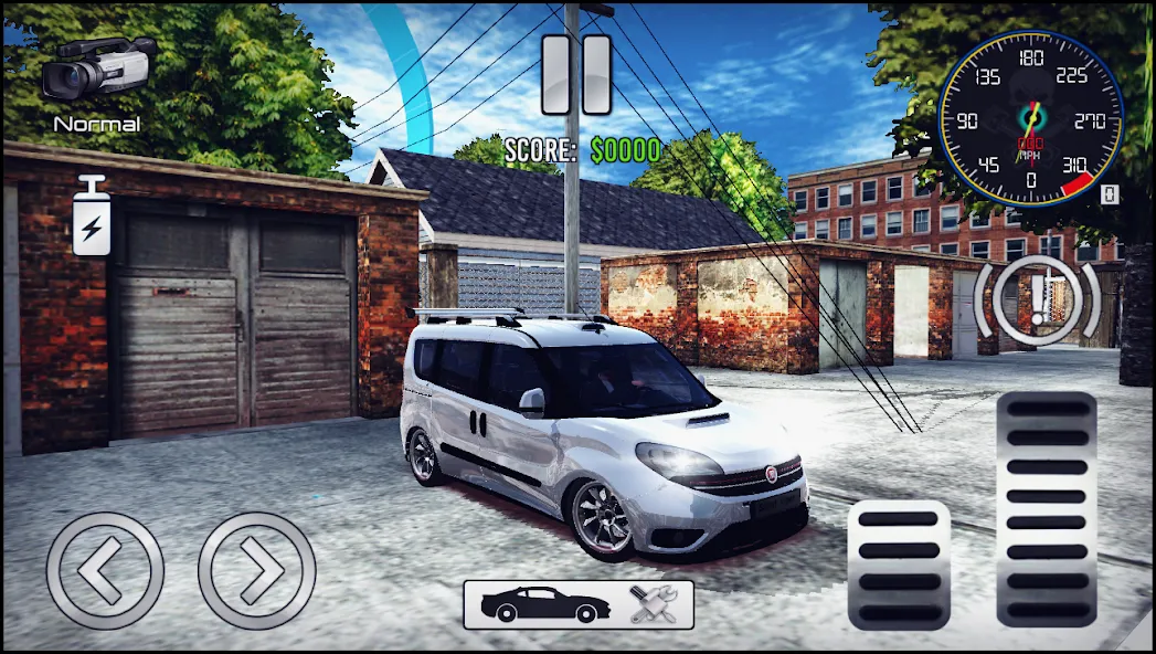 Doblo Drift Simulator MOD APK: Безлимитные деньги и топливо — скриншот 5