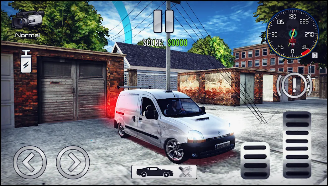 Kango Drift Simulator на телефон — скачать мод: Безлимитные деньги и тюнинг автомобилей — скриншот 5