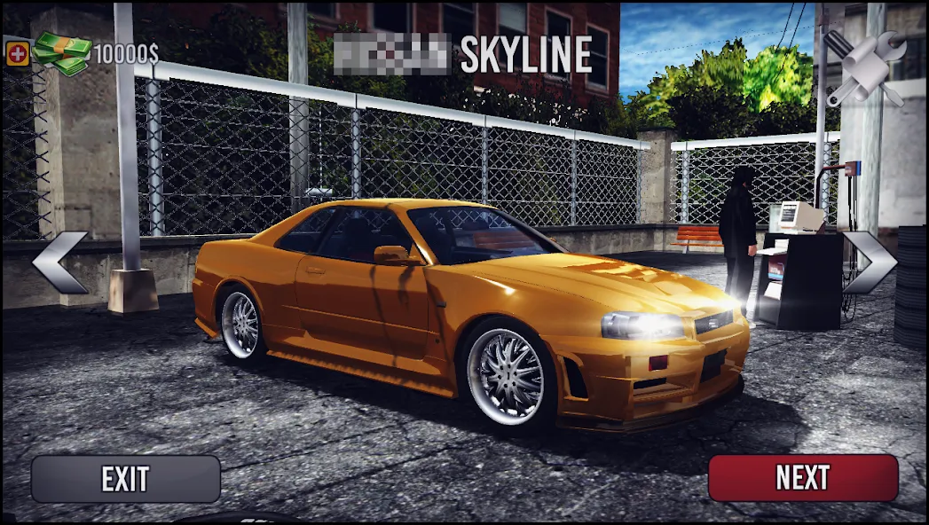 Skyline Drift Simulator MOD APK скачать на Андроид — Безлимитные деньги и топливо — скриншот 1 Skyline Drift Simulator MOD APK скачать на Андроид — Безлимитные деньги и топливо — скриншот 1