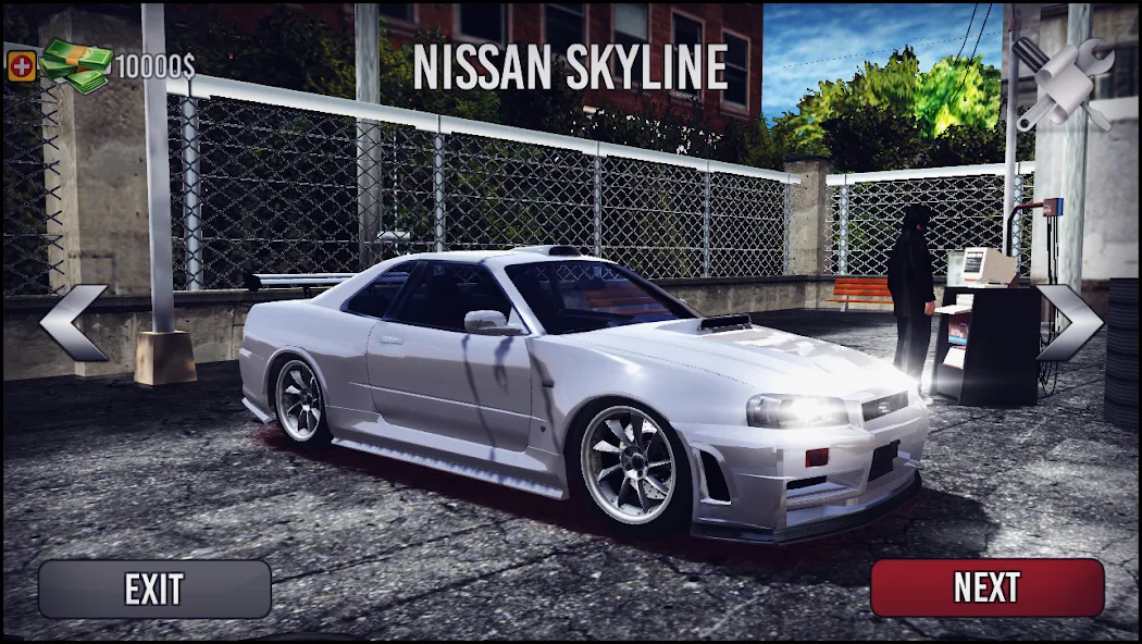 Skyline Drift Simulator MOD APK скачать на Андроид — Безлимитные деньги и топливо — скриншот 2 Skyline Drift Simulator MOD APK скачать на Андроид — Безлимитные деньги и топливо — скриншот 2