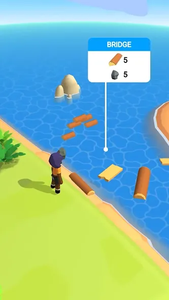 Мод Stranded Island Survival Games — Безлимитные ресурсы и здоровье, скачать APK — скриншот 2 Мод Stranded Island Survival Games — Безлимитные ресурсы и здоровье, скачать APK — скриншот 2