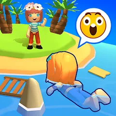 Мод Stranded Island Survival Games — Безлимитные ресурсы и здоровье, скачать APK