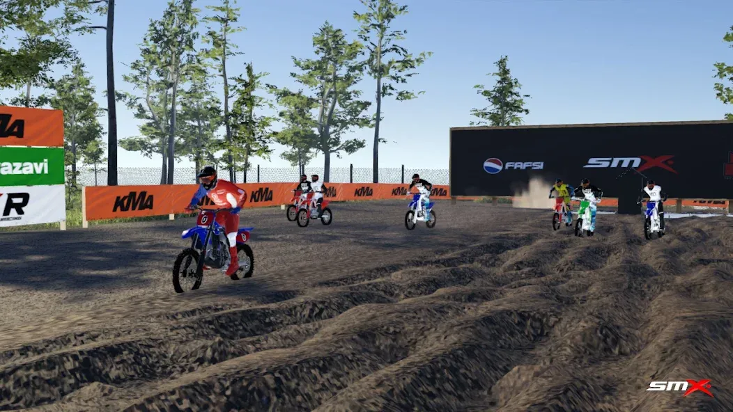Скачать взлом SMX: Supermoto Vs. Motocross — Безлимитные деньги и все мотоциклы открыты — скриншот 4