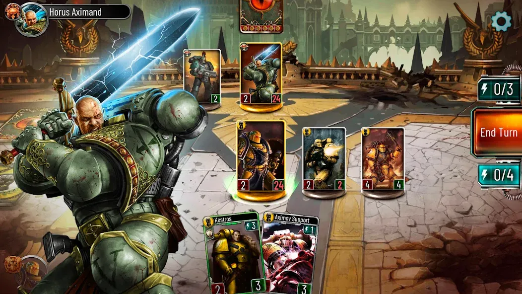 Скачать Warhammer Horus Heresy Legions последней версии — Безлимитные ресурсы и открыты все легионы — скриншот 2