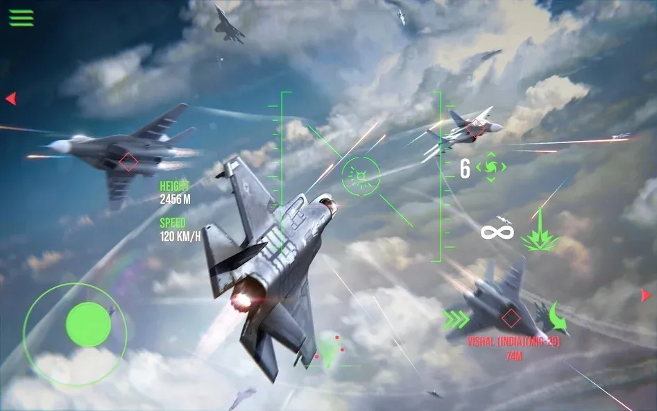 Modern Warplanes: PvP Warfare мод на Андроид: Безлимитные деньги и все самолёты — скриншот 4 Modern Warplanes: PvP Warfare мод на Андроид: Безлимитные деньги и все самолёты — скриншот 4