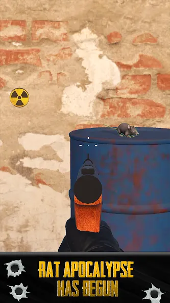Скачать взлом Air Rifle 3D: Rat Sniper Games — Безлимитные монеты и патроны — скриншот 2