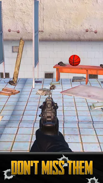 Скачать взлом Air Rifle 3D: Rat Sniper Games — Безлимитные монеты и патроны — скриншот 4
