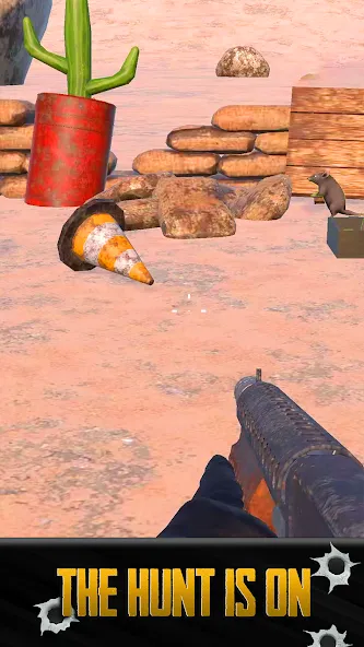 Скачать взлом Air Rifle 3D: Rat Sniper Games — Безлимитные монеты и патроны — скриншот 5