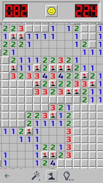 Minesweeper GO - classic game взлом на Андроид — Без рекламы и подсказки доступны — скриншот 1 Minesweeper GO - classic game взлом на Андроид — Без рекламы и подсказки доступны — скриншот 1