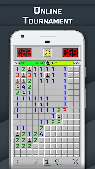 Minesweeper GO - classic game взлом на Андроид — Без рекламы и подсказки доступны — скриншот 2 Minesweeper GO - classic game взлом на Андроид — Без рекламы и подсказки доступны — скриншот 2